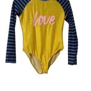 Rash guard swimming suit